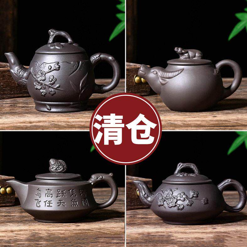 新款小壶家用紫砂壶大锈容舍得壶内置钢过滤泡茶不器功夫茶具量茶