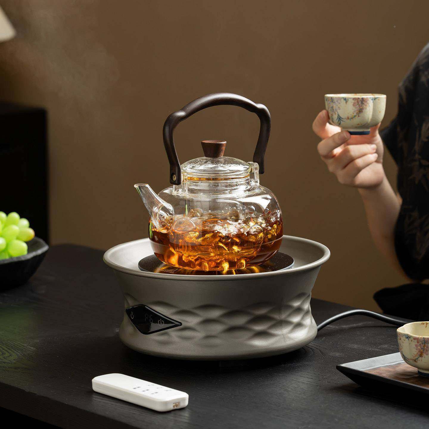 高档无遥电陶炉茶控炉烧水壶煮茶线器家用茶小型泡围炉煮GM206茶,餐饮具,煮茶炉,淘宝优惠券,粉丝福利购,淘宝优惠卷