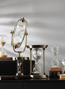 钻石沙漏摆件创意个性简约现代五分十分钟时间倒计时创意礼物男生