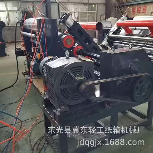 28蒸汽瓦加热楞板单面机0 瓦楞纸板生产线HQP坑机 1纸箱包装机纸