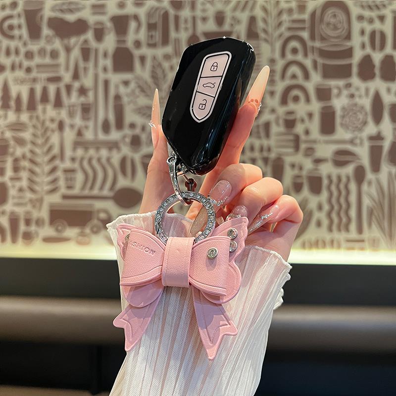 25款福斯Passatpro钥匙套ID4/3/6高尔夫8凌渡L扣揽境途昂X包壳