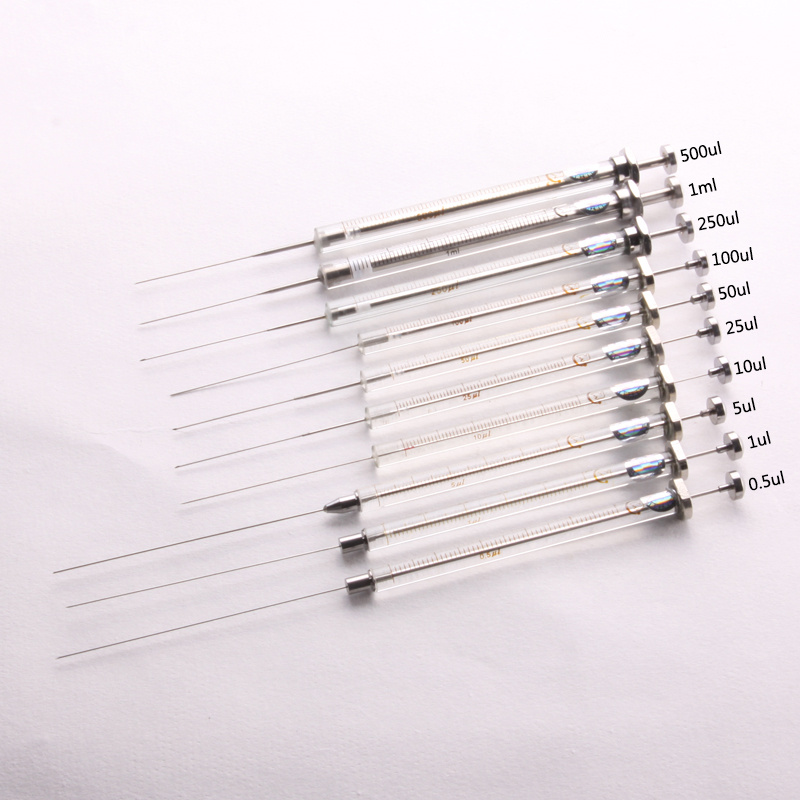 上海高鸽微量进样器 1   1 1ul色谱尖头气相平头液相针