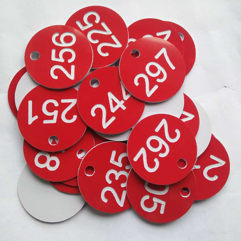 定制号码牌数字麻辣烫叫号牌塑料钥匙牌寄存牌编号标记牌洗浴手牌