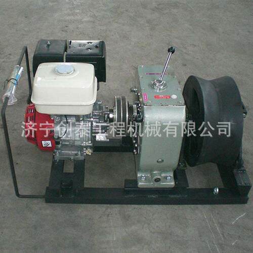 电动绞磨机机引动T绞柴3t油绞5t卷电动3电缆牵器汽油机扬机