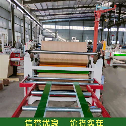 颗粒板PET高光膜覆压机 密度板铝皮贴合机 玻镁板防火皮pur平贴机