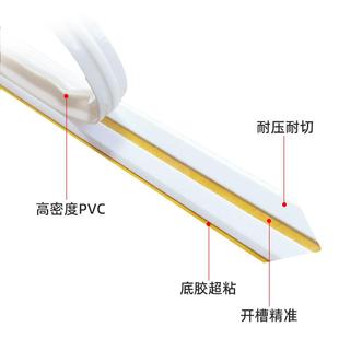 PVC压痕条反压线 暗线条啤线底模条 进口强力胶 压痕模 压痕条速装