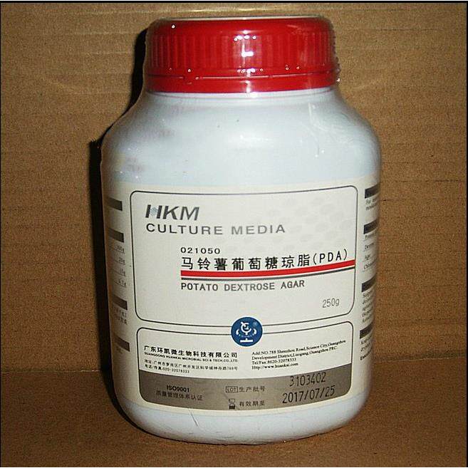 021050 马铃薯葡萄糖琼脂(PDA)(添加抗生素) 250G