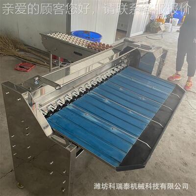 自动化小型MOX蛋品重量分蛋级皮机 商用小型蛋鸡蛋蛋鸭重量分级机