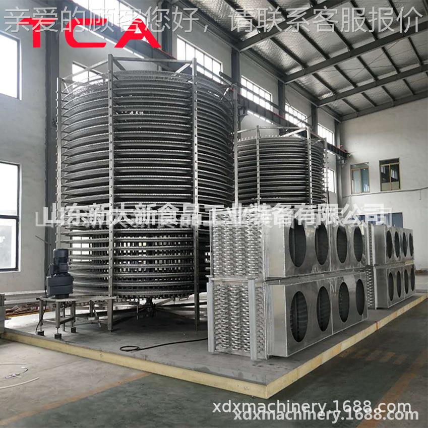 毛豆双螺旋冻新机 大新食速品速冻 螺旋机速951冻机厂家