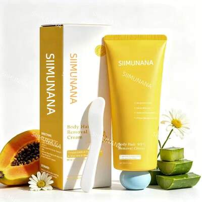 跨境TEMU爆款丝滑净澈温和不刺激无痛脱毛膏Hair removal cream