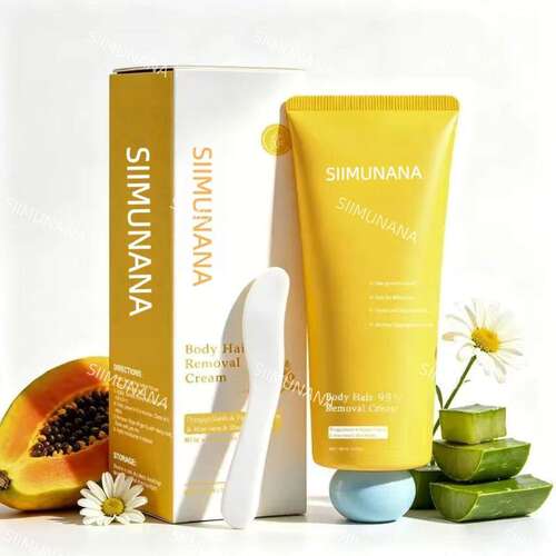 跨境TEMU爆款丝滑净澈温和不刺激无痛脱毛膏Hair removal cream