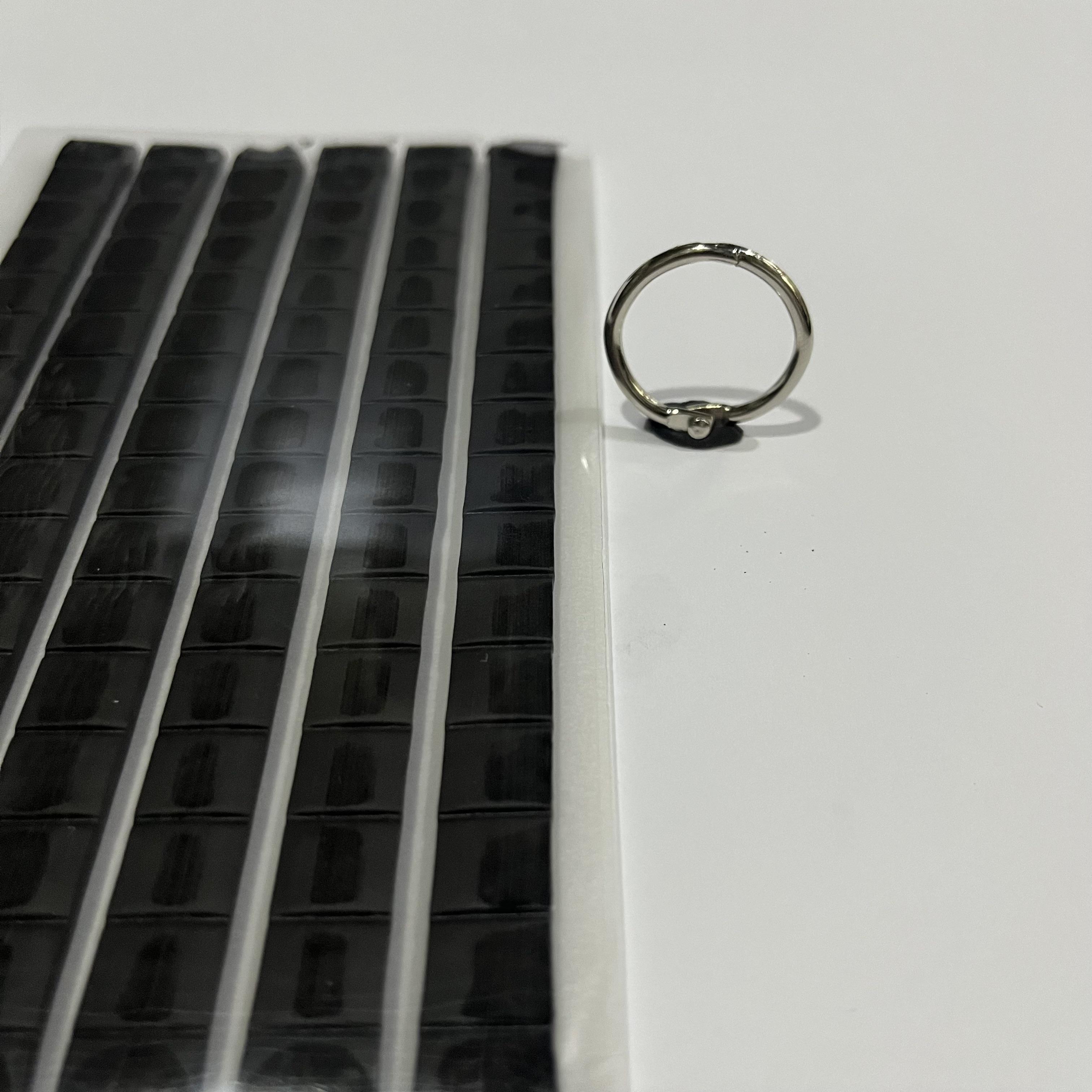 黑色粘土无痕拍摄饰品戒指粘贴片撕下不留残胶防撞角模型DIY配件