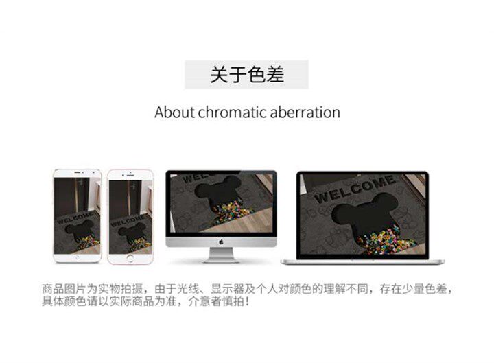 ковер 地毯可爱卡通儿童房客厅沙发卧室床边毯家用阅读玩耍可擦免洗地垫 No brand