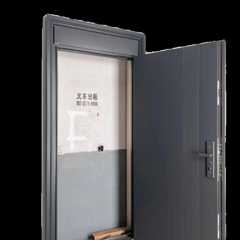 甲级防盗门家用入户门锌合金大门小区别墅进户门子母门内开安全门