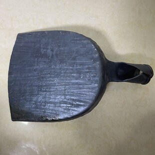大生铁锅铲手工锻打老式一体加厚锅铲头木大铲头大生铁铲菜铲子
