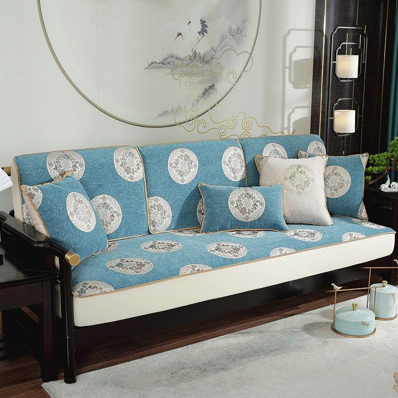 高档雪尼尔全包沙发罩笠新皮木沙发浴帽式坐靠背四季通用,居家布艺,沙发垫,淘宝优惠券,粉丝福利购,淘宝优惠卷