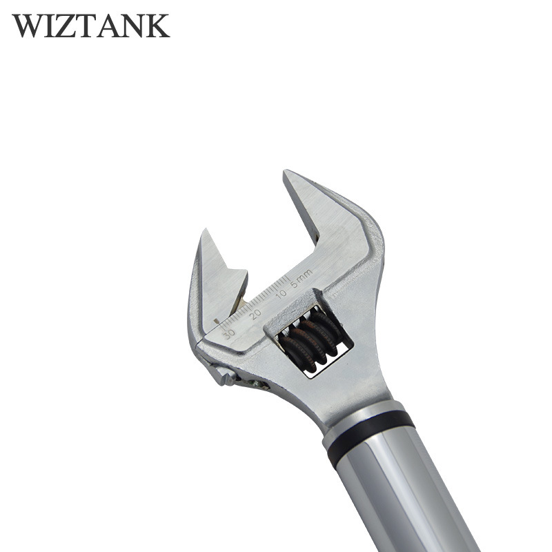 台湾WIZTANK可调开口扭矩扳手WEA12-200CN活动开口数显扳手