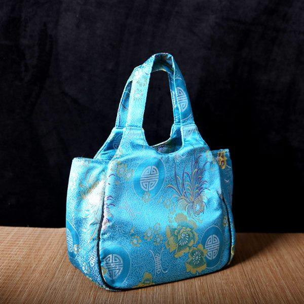 中国风特色手工艺品送老外南京云锦女式手拎丝绸包雨伞包水杯包,特色手工艺,刺绣,淘宝优惠券,粉丝福利购,淘宝优惠卷