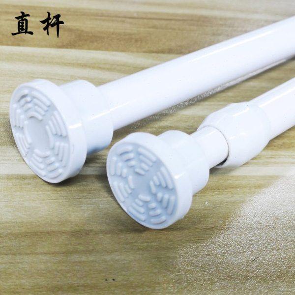 厨房浴室免打孔伸缩杆加强厚晾衣支撑浴帘窗帘杆子定40-70,居家布艺,窗帘杆/罗马杆,淘宝优惠券,粉丝福利购,淘宝优惠卷