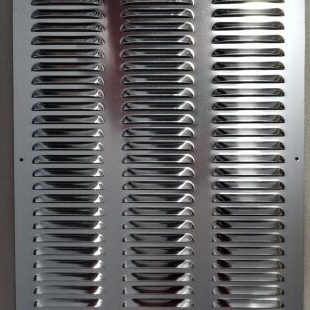 多孔板定制不锈钢出风口百叶集成吊顶天花板管道检修口盖板铝合金