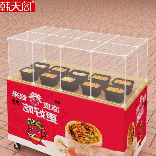 桌面屏风隔板挡风罩透明塑料围挡夜市摆摊防尘三面带顶熟食防蝇罩