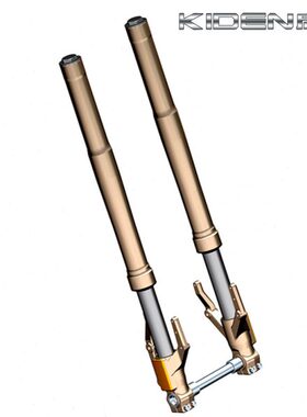 启典 KD150-UU2Z2G1G2 摩托车 前左右减震 前避振器 前叉 前轮轴