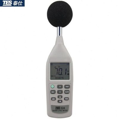 TES-52A噪音计分贝仪噪音计声级计高精度噪声噪音测试仪TES52A测
