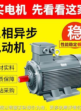 YE3系列三相异步电动机 315S 315M卧式4级110W 132W 160 W电机