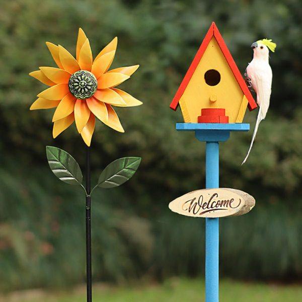 户外花园鸟窝庭院布置院子装饰网红造景景观园艺阳台高款地插摆件,家居饰品,户外/庭院摆件,淘宝优惠券,粉丝福利购,淘宝优惠卷