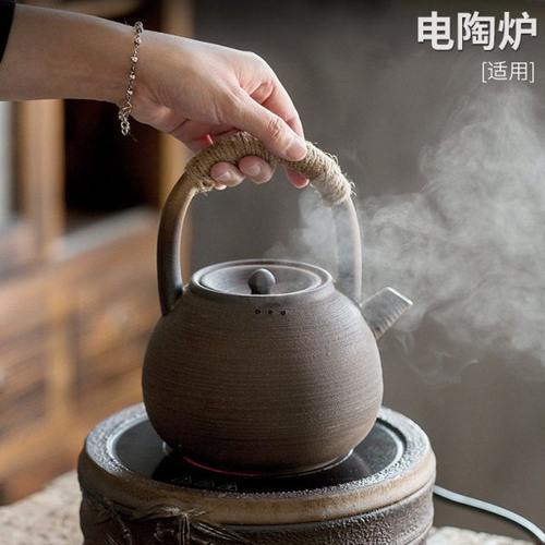 陶瓷大容量煮茶壶 家用烧水壶 可电陶炉泡茶壶 可明火煮水壶