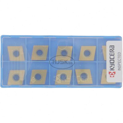 韩国京瓷数控刀片 CNGA120404 A66N淬火钢件菱形加硬涂层车刀片