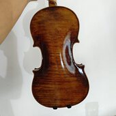 独板欧料小提琴 深色复古小提琴