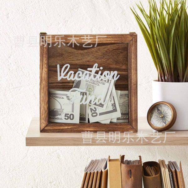 木质存钱 储蓄英文字母透明存钱木质创意家居装饰摆件,节庆用品/礼品,储蓄罐,淘宝优惠券,粉丝福利购,淘宝优惠卷