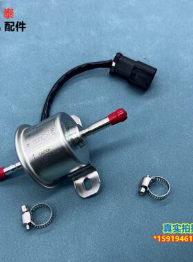 徐工XE60/75D/80C玉柴YC60/80/85-8燃油泵输油泵12V24V柴油抽油泵