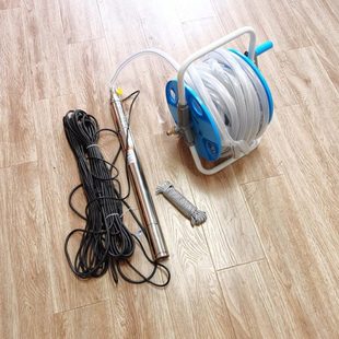 电动地下深水采样器便携式 深井洗井泵井口50mm 水质取样器地下