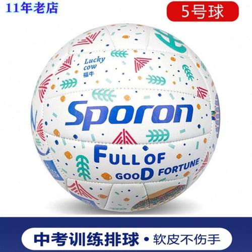 【排球中考专用】可爱好看初中生中考排球软排中学生5号专用软式