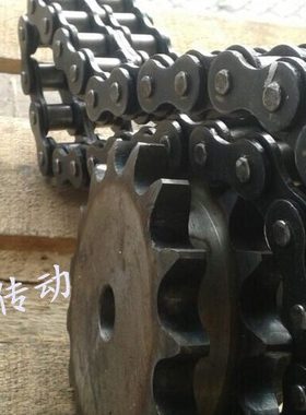 10A链条 5分单排链条 双排链条 1.524米节距15.875不锈钢链条链轮