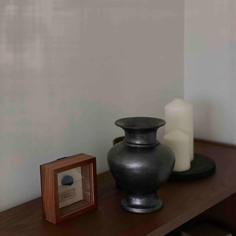 几多黑陶藏区传u统黑陶锥形花瓶花器