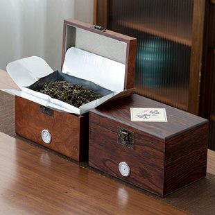 高档明前白牡丹白银毫针白茶礼盒空盒半斤木盒茶叶包装盒空礼品盒