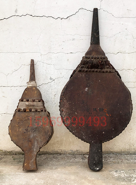 老式土灶手拉木质风箱民俗怀旧老物件摆件农村旧货农具道具风匣子