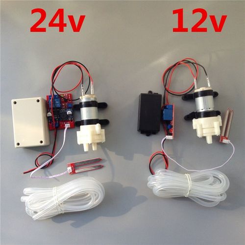 12v 24v船壳自动感应排水系统水泵 湿度继电器模块自动吸水/抽水