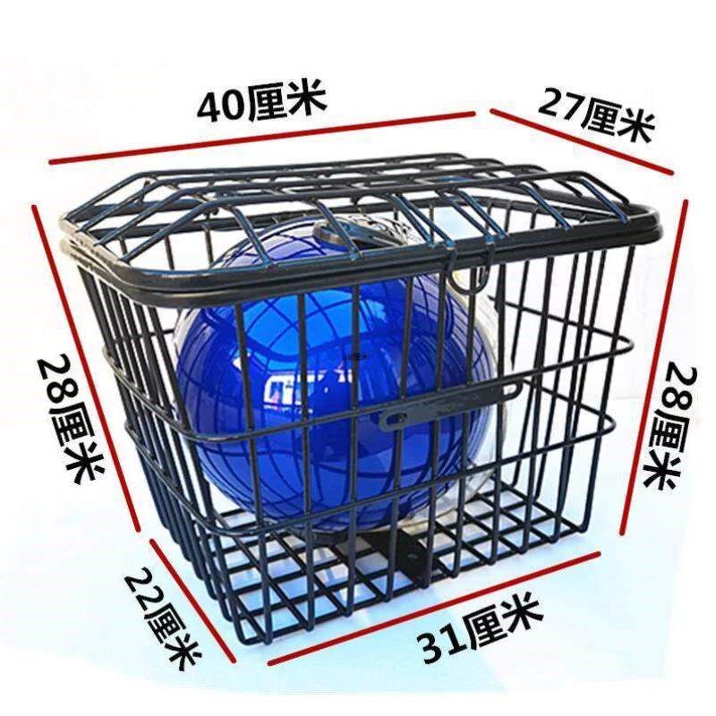 号电动车防雨娄内头盔前用加粗包大车筐折叠后置菜篮子山地自行车