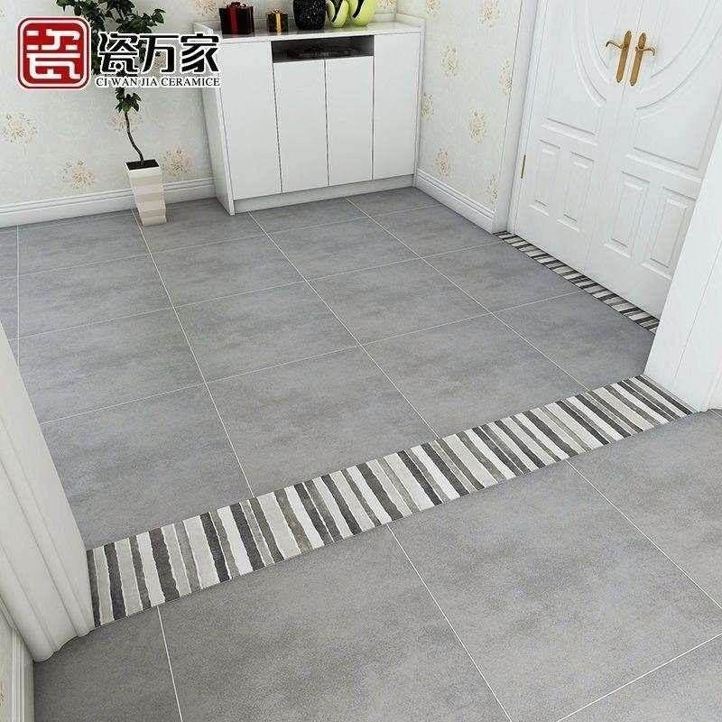 美式田园仿古砖门槛石阳台过门坎石厨房卫生间腰线踢脚线灰色瓷砖