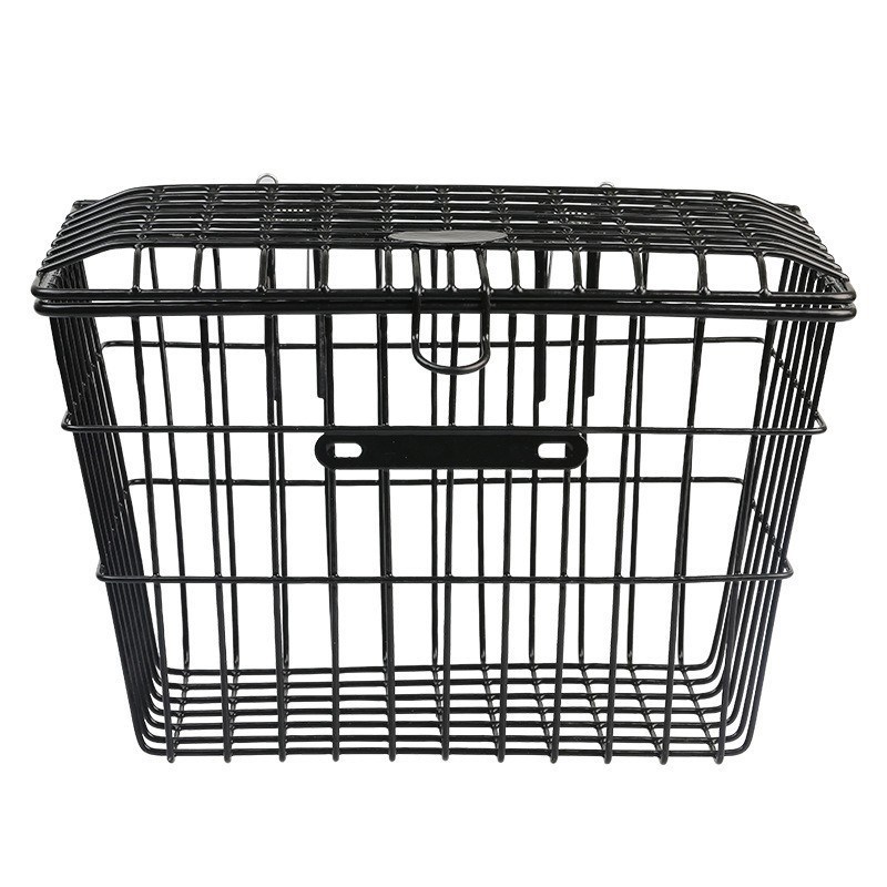 自行车后座架置物筐菜篮子前面自行车筐后置物架电动车车头篮尾篮