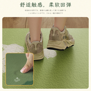 入户门地垫pvc可擦洗高端免洗垫子防水防滑家用玄关可裁剪蹭脚垫