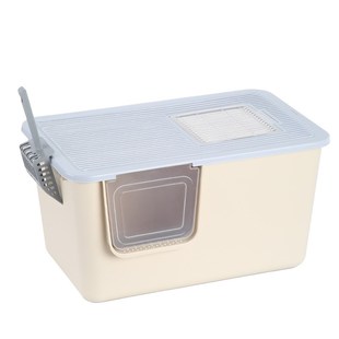 猫砂盆全封闭带盖超大号猫厕所防外溅防臭半封闭大猫任性刨易清洁