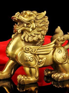 铜貔貅摆件开业家居饰品工艺品摆件开业店铺客厅家居装饰品