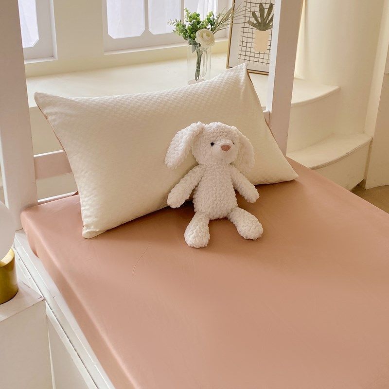 2024新款全棉学生宿舍上下铺被套床单笠三件套简约长绒棉纯棉床品,床上用品,学生床品套件,淘宝优惠券,粉丝福利购,淘宝优惠卷