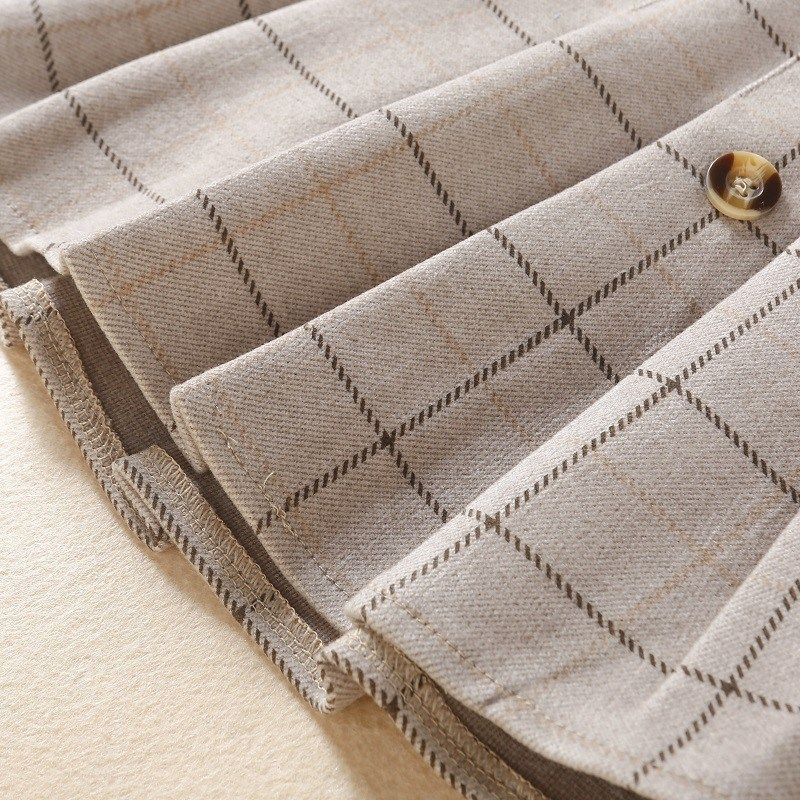 女童半身裙百褶裙春秋2024新款儿童洋气格子百搭短裙女孩外穿裙子,童装/婴儿装/亲子装,半身裙,淘宝优惠券,粉丝福利购,淘宝优惠卷