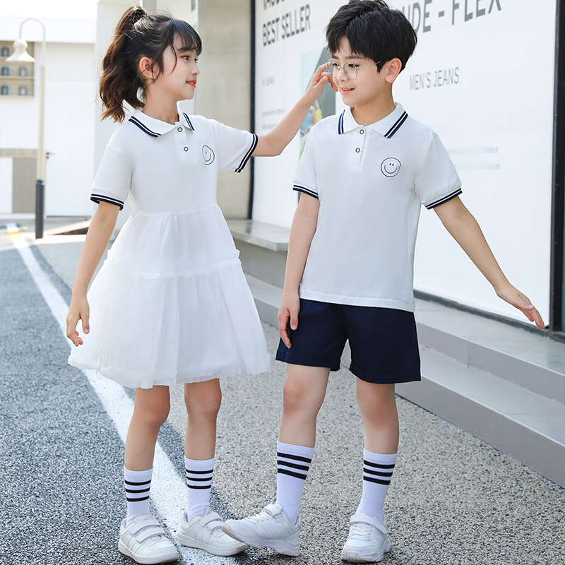 幼儿园园服六一儿童演出服舞蹈蓬蓬裙毕业照班服夏季小学生表演服